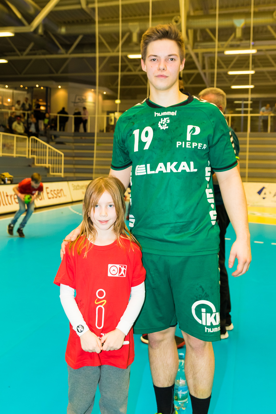 HSG Wesel E-Jugend / Einlaufkids TUSEM Essen 2017